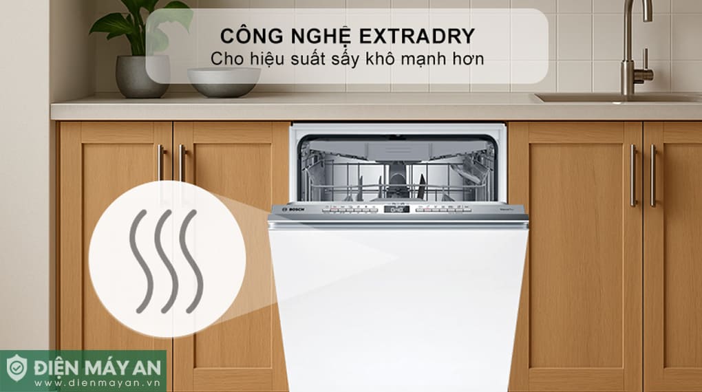 Máy rửa bát âm toàn phần Bosch Serie 4 SMV4HCX19E